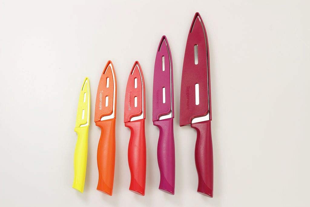 ★Tupperware SMALL KNIFE 2本セット TUPPERWARE knives set (5) Essential series chef's knives +